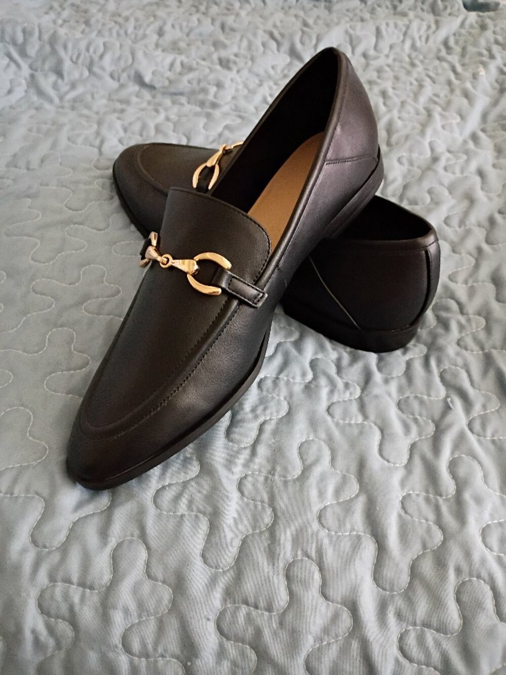 LOFT Black Horsebit Loafers – Size 11 – Unworn
